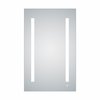 Innoci-Usa Thalia 22 in. W x 35 in. H Single Door Recessed LED Medicine Cabinet, Surface Mount Kit Available 69252235